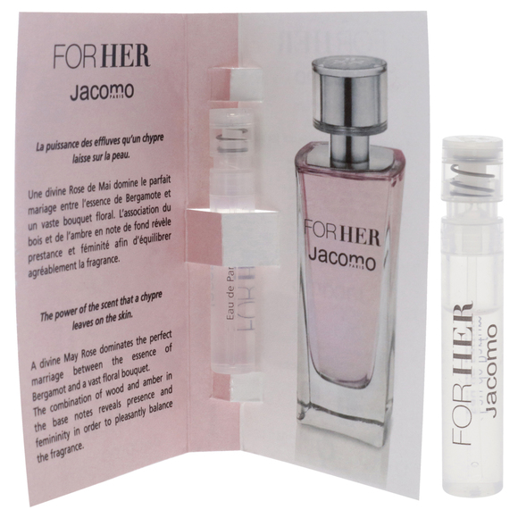 Jacomo For Her by Jacomo for Women - 1.2 ml EDP Spray Vial On Card (Mini) - Picture 3 of 3